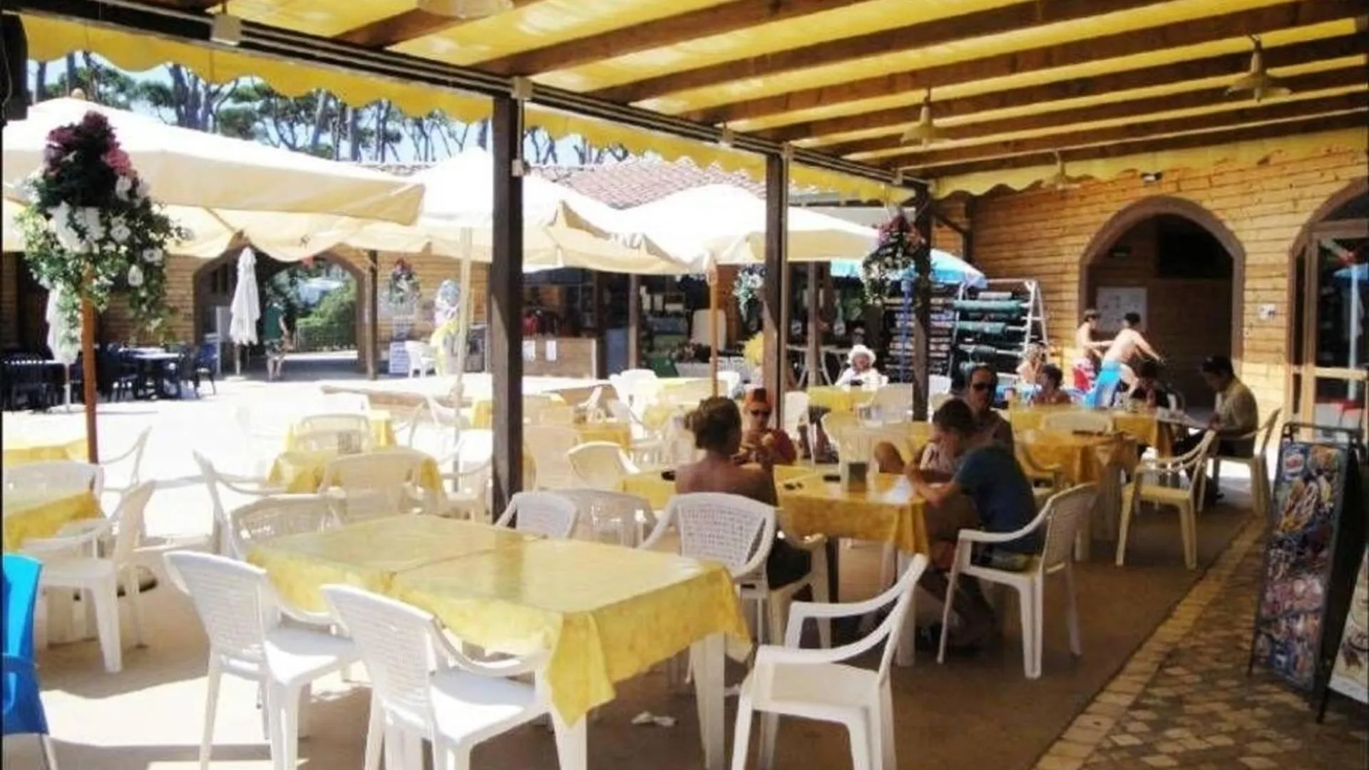Ein Grosses Mobilheim Auf Einem Campingplatz Nahe Dem Meer Und Dem Badeort Viareggio Italy